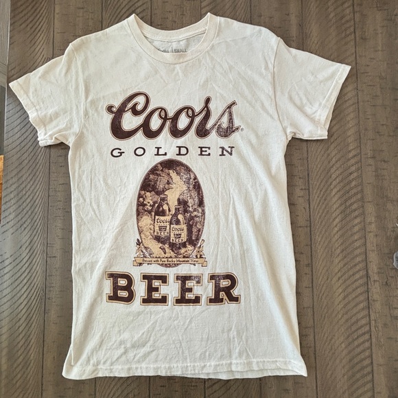 Golden Beer White T-Shirt - Picture 1 of 4